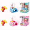 Mini Cute Claw Game Machine Crane Candy Grabber Machine Grabbing Sugar Pussel Clip Doll Machine Catcher Novelty Toy Gift for Kids