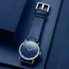 CWP Onola Stal nierdzewna stal Simple Watch 2021 Oryginalny skórzany klasowy nadgarstek Mężczyzna moda swobodny wodoodporny Relogio Masculino2417