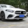 Araba Ön Kafa Yan Ayna Vücut Şeridi Dekorasyon Sticker Trim Mercedes Benz Bir Sınıf A180 200 2019 Dış Sis Işık Styling