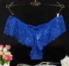 Mulheres Lace Sexy G-Cordas Underwear baixo crescimento 5 cores Sexy G-Cordas senhoras cuecas respirável Calcinhas tamanho M-2XL