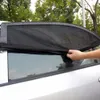 2Pcs/Pack 113 * 50cm Car-Styling Car Sun Shade Window Cover Sunshade Curtain UV Protection Shield Visor Mesh Dust Car Window Mesh Hot Sale