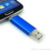 XH Real Capaciteit 128 GB OTG Dual Micro USB Flash Pen Thumt Drive Memory Stick voor Telefoon PC