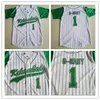 Jarius G-Baby E 1 Kekambas Baseball JerseyEd Sewn-Green Hardballが含まれていますArcha Patch Embroidery Movie Jerseys