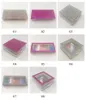 Hot Selling Eyelash Packaging 10pcs/lot Rhinestone Lash Cases for 3d 4d 5d 6d Regular Mink Lashes