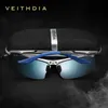 VEITHDIA Aluminium Magnesium Männer Sonnenbrille Polarisierte Männer Beschichtung Spiegel Gläser Männlichen Brillen Zubehör Für Männer 6562 T191230