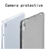 Meerdere vouwende flip-stand Case voor iPad Air Pro 9.7 10.5 Zachte TPU houder Bescherming Cover voor iPad Mini gratis verzending