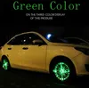 4pcs araba rgb tekerlek ışığı 4 mod 12 LED RGB Araba Otomatik Güneş Enerjisi Flaş Tekerlek Lastik Işık Lambası Dekor Araç Kapağı Styling4203585