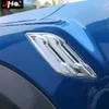 포드 F150 랩터 2015-2018에 대한 ABS 크롬 펜더 에어 벤트 출구 커버 트림 키트