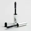 5 stks zilveren pet plastic diy lege mascara buizen met wimper toverstaf borstel wimper crème container fles flesjes 4ml