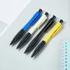 プロモーションの生徒はボールペンを書くカスタマイズされたロゴプレススタイルボールペン学用具体的なプラスチックペンDH1333