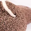 自然剥離器の足の石の死んだ皮の除去剤の石の足のケアフットスパ自然火山フットマッサージャ石のペディキュアツールLX2290
