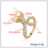Großhandels-amerikanische Blumen-Perlen-Ring-Art- und Weisekreative Ring-Explosion