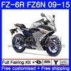 바디 yamaha fz6n fz6 r fz 6n fz6r 09 10 11 12 14 15 239hm.22 FZ-6R FZ 6R 광택 Silvery 2009 2010 2011 2013 2014 2015 2015 페어링