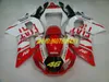 Kit carenatura moto per YAMAHA YZFR6 98 99 00 01 02 YZF R6 1998 2002 YZF600 ABS Set carene rosso bianco + regali YG21