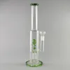 Hookah In stock sell at a low price 17" tall 18mm female joint glass oil rig bong for smoking daily use