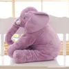 60 cm 40 cm Plush Elephant Toy Baby Sleeping Back Cushion Soft Stuffed Animals Pillow Elephant Doll Nyfödd Playmate Doll Kids Toys 7297570