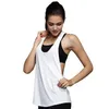 Nieuwe ontwerp jersey vrouw T-shirt Crop Top Yoga Gym Fitness Sport Mouwloze Vest Singlet Running Training Kleding voor Vrouwen