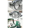 Certificado de caixa original relógios masculinos II 116300 Aço Inoxidável Prata Índice Dial 41mm Moldura Cúpula