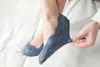 Women's Lace Cotton Super Low Invisible Non-skid Boat Socks Thin No Show Sock Slippers Non Slip Flat Boat Line