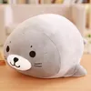 Cuddly Soft Fat Sea Animal Seal Plush Toy Big Stuffed Cartoon Sea Lion Doll Sleeping Pillow Kid Gift 60cm 85cm DY50097