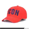 Remise spéciale Nouvelle icône Cap de baseball Designer Hat Top Quality Casquette D2 Men Snapback Women039s Golf Hat Factory Wholeb2821596