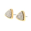 Boucles d'oreilles Triangle pour femmes, robe de banquet, bijoux sauvages, boucles d'oreilles de styliste simples et populaires