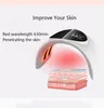 2019 New 7 photon colors acne treatment foldable led light therapy pdt facial machine
