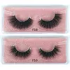 3D Mink الرموش بالجملة 10 Style 3D Mink Lashes Natural Mink الرموش بالجملة رموش كاذبة ماكياج كاذبة بكميات كبيرة