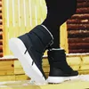 Het försäljning-upuper vinter snö stövlar män skor med päls plysch varm vattentät casual manlig vinter boot sneakers unisex plus storlek 36-48