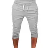 Nieuwe mannen buitenlandse handel Hot Style European and American Leisure Sports Slimming Fitness Five Point Mens Jogging Broek