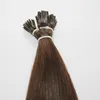 Extensões de cabelo humano 12-24 "200 fios / lote queratina vara extensão de cabelo brasileiro remy 1 grama onda reta