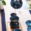 7 unids/set China Kung Fu juego de té Jingdezhen juego de té de cerámica taza de té chino porcelana 1 tetera + 6 tazas buen regalo