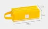 Creative Double Zipper Large Pencil Case Kawaii School Pencilcase Big Pen Box For Girls Gifts Cute Stationery Supplies Bag dc576