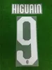 201820 Milan Higuain 9 Romagnoli 13 اسم الطباعة رقم مجموعة Jersey تصحيح التصحيح بالكامل 9386626