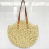 Bolsa de grama tecelagem totes bohemia clássico estilo nacional feminino cusual sacos de praia ombro viagem sacos de armazenamento de compras organizador lt551