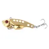 HENGJIA 100pcs Fishing Lure Blade 4CM 7G Metal VIB Hard Bait vib015 Bass Minnow Fishing Tackle