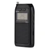 K-605ミニポケットステレオラジオLCDデジタルラジオFM AM SW全短波携帯用レシーバ音楽プレーヤー充電式バッテリー