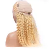 HCDIV 613 Human Hair WGIS BRAZILIAN RAW Remy Deep Wave 134 Spets Front Wig Light Blonde Wig Factory hela DP 633557662