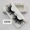 30mm 3D Vison Lashes 100% Doux Vison Cheveux Faux Cils Wispy Fluffy Lashes Outils De Maquillage Des Yeux Dramatique Volumn Bande À La Main Cils De Vison