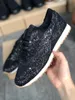 Designer 2020 Women Sneaker Leather Low-top Trainers Fashion Blue Sequins Runner Shoes chic Girl Casual Shoes Size 35-43