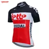 2020 Team Soudal Cykling Jersey 19D Bike Shorts Set MTB Ropa Ciclismo Mens Kortärmad Cykelskjortor Maillot kläder