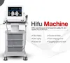 Hifu – Machine de lifting du visage, 5 cartouches, 10000 coups par corps, amincissant, élimine les rides, resserre la peau, 4MHz 7MHz, ultrasons
