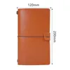 wholesale 20x12cm travel notepad strap creative copper buckle retro student stationery kraft papers journal notebook can be customized LOGO