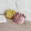 Bebê Lantejoula Balde Sacos Crianças Princesa glitter Bolsas de Moda Bolsas de Ombro Meninas de Todos Os Jogos Sacos Cross-body Crianças Bolsas de grife C6469