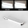 New 60LED Multi-function Rechargeable Emergency Light Flashlight Mini 30 LED Emergency Light Lamp 2 Mode For Home Camp Outdoor