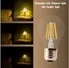 LED Filament Ampoule E27 Rétro Edison Lampe 220 V E14 Vintage C35 Bougie Lumière Dimmable G95 Globe Ampoule Éclairage COB Décor À La Maison