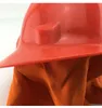 Capacete de fogo com retardador de chamas Xaile bombeiro capacete equipamento de segurança chapéu Workplace protecção do disco de cor vermelha atacado de alta qualidade