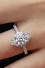 925 Sterling Silver Best Selling engagement Ring for women wedding party anniversary gift brand wholesale jewelry