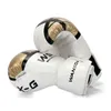 Alta calidad adultos mujeres/hombres guantes de boxeo cuero Muay Thai Boxe De Luva Mitts Sanda Equipments1