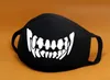 Cartoon Algodão Máscara Face Máscara Preto Anti-poeira Anti-Poluição Respirador Máscara Moda Bonito Urso Kpop Animal Face Boca Máscaras RRA3194